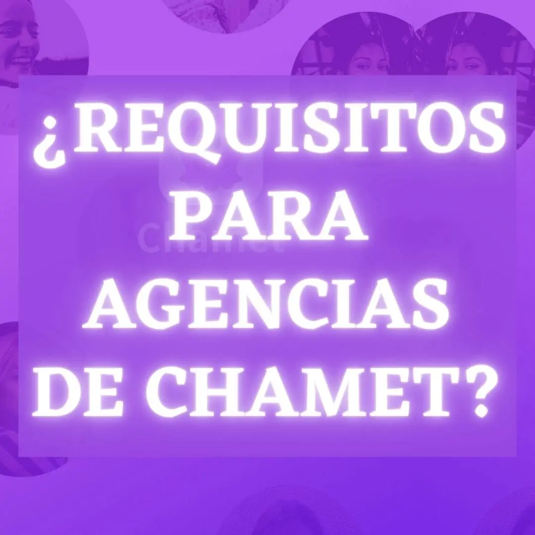Requirements for Chamet Agencies By StreamerAgent