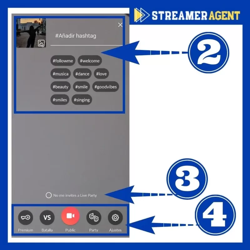 Stream on Tango Live - Streamer Agent App