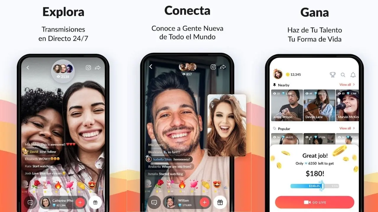 Exploca connect and win with Tango Live App - StreamerAgent